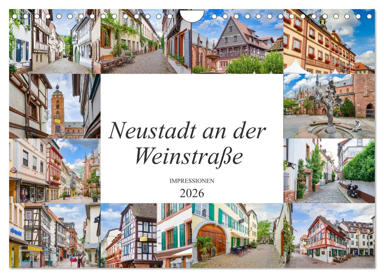 Cover: 9783457751602 | Neustadt an der Weinstraße Impressionen (Wandkalender 2026 DIN A4...