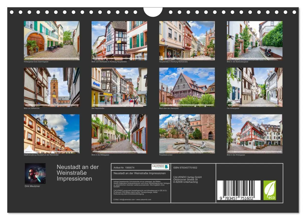 Bild: 9783457751602 | Neustadt an der Weinstraße Impressionen (Wandkalender 2026 DIN A4...