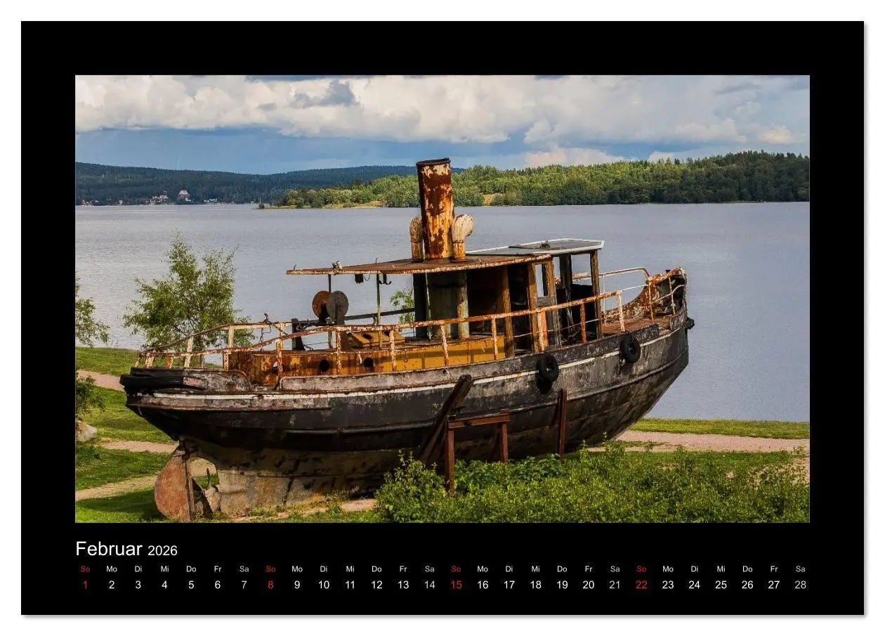 Bild: 9783516081602 | Traumhaftes Skandinavien (Tischkalender 2026 DIN A5 quer), CALVENDO...