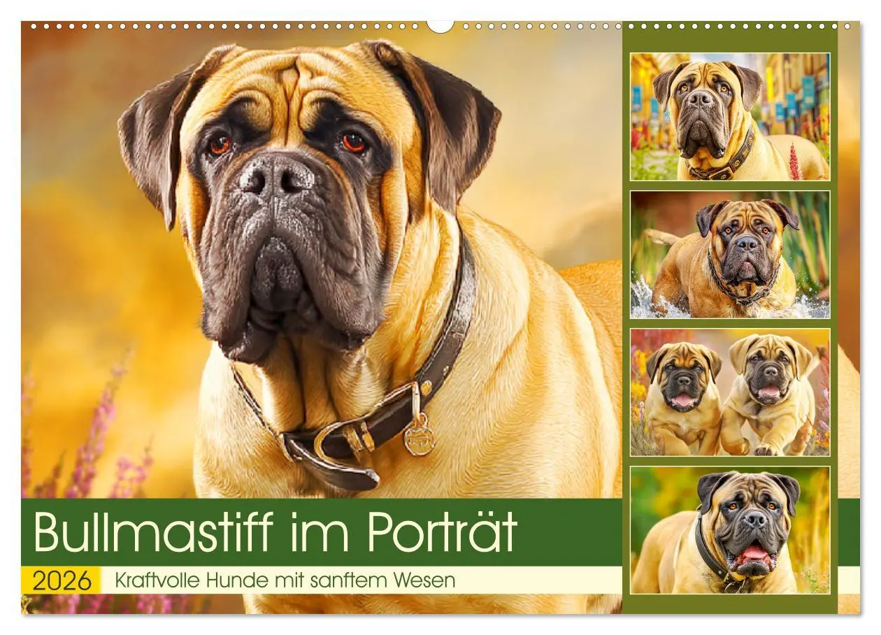 Cover: 9783516531602 | Bullmastiff im Porträt. Kraftvolle Hunde mit sanftem Wesen...