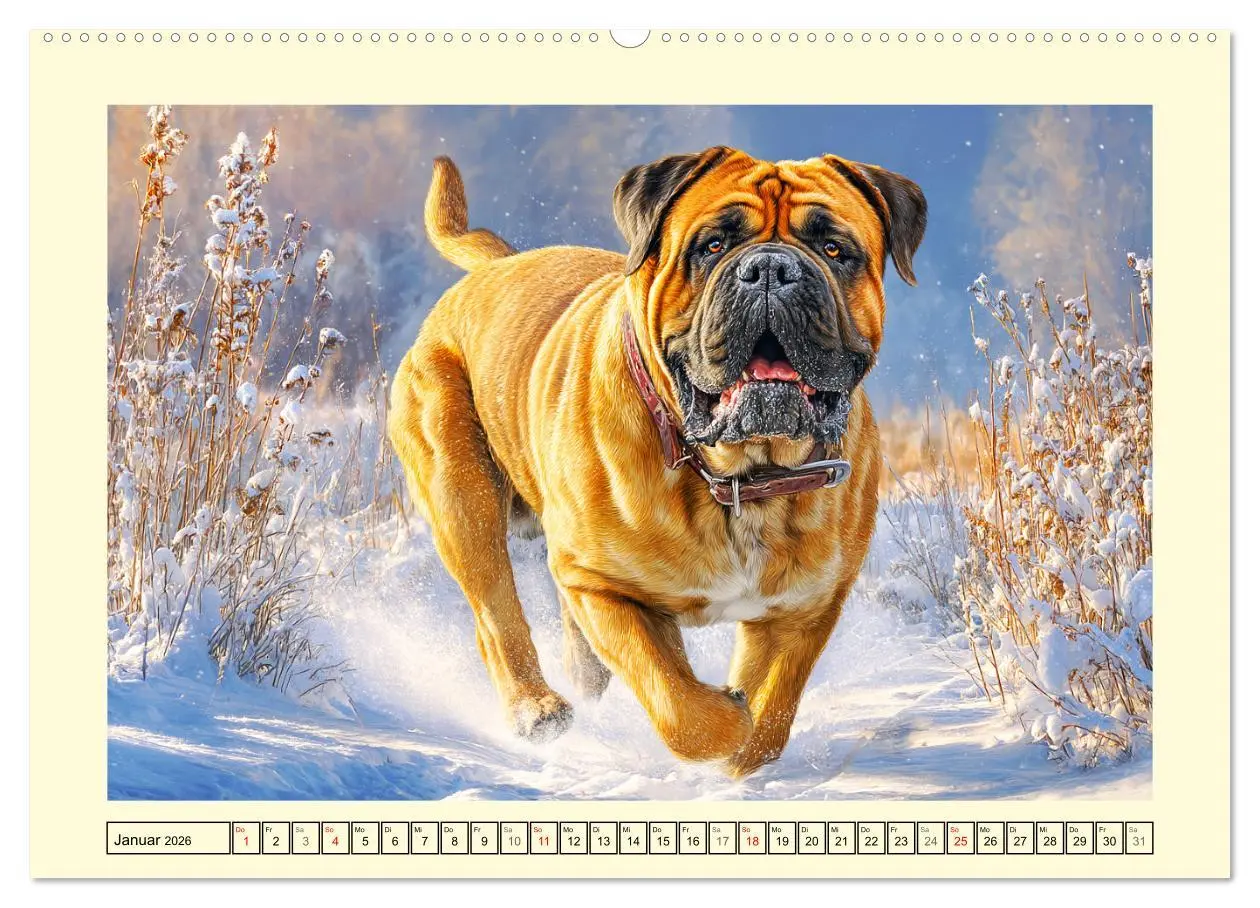 Bild: 9783516531602 | Bullmastiff im Porträt. Kraftvolle Hunde mit sanftem Wesen...