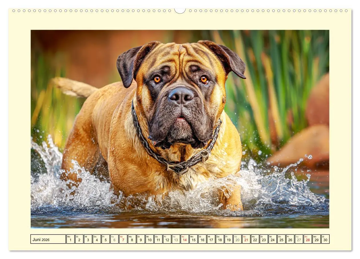 Bild: 9783516531602 | Bullmastiff im Porträt. Kraftvolle Hunde mit sanftem Wesen...