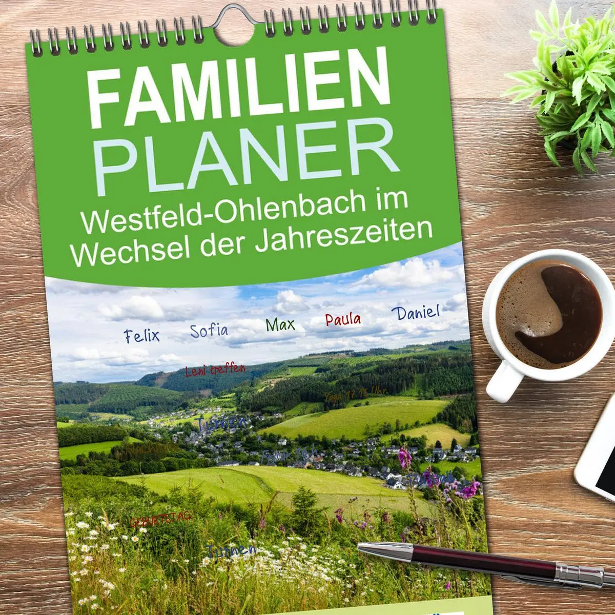 Bild: 9783516601602 | Familienplaner 2026 - Westfeld-Ohlenbach im Wechsel der...