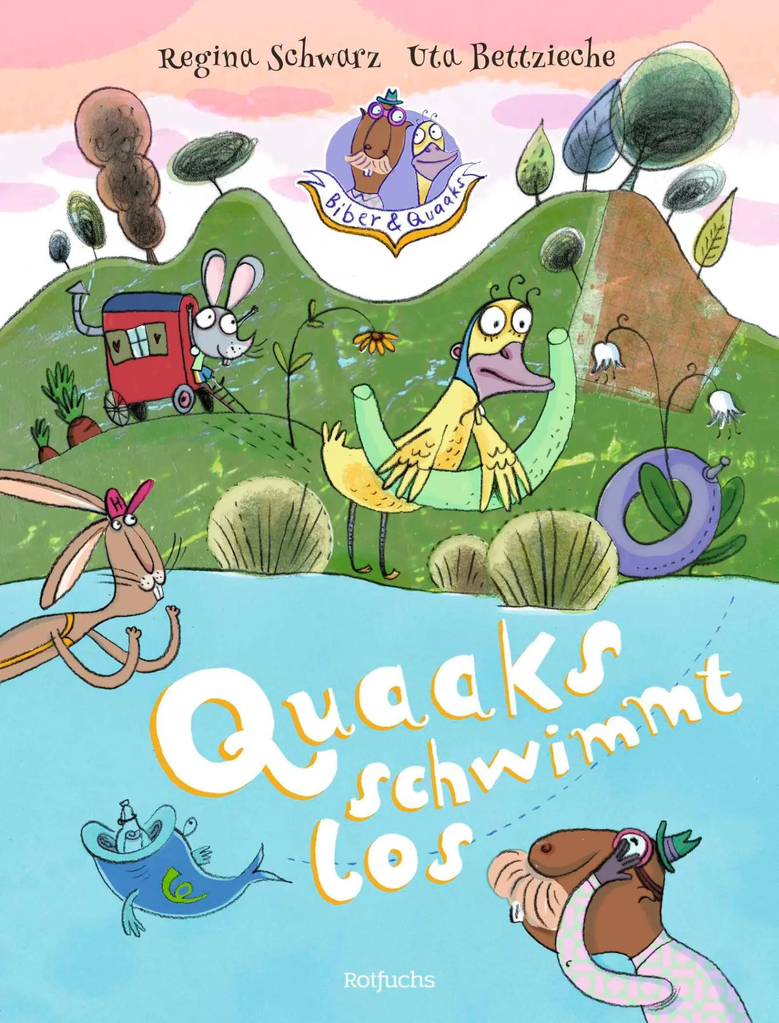 Cover: 9783757101602 | Biber &amp; Quaaks: Quaaks schwimmt los | Regina Schwarz | Buch | 32 S.