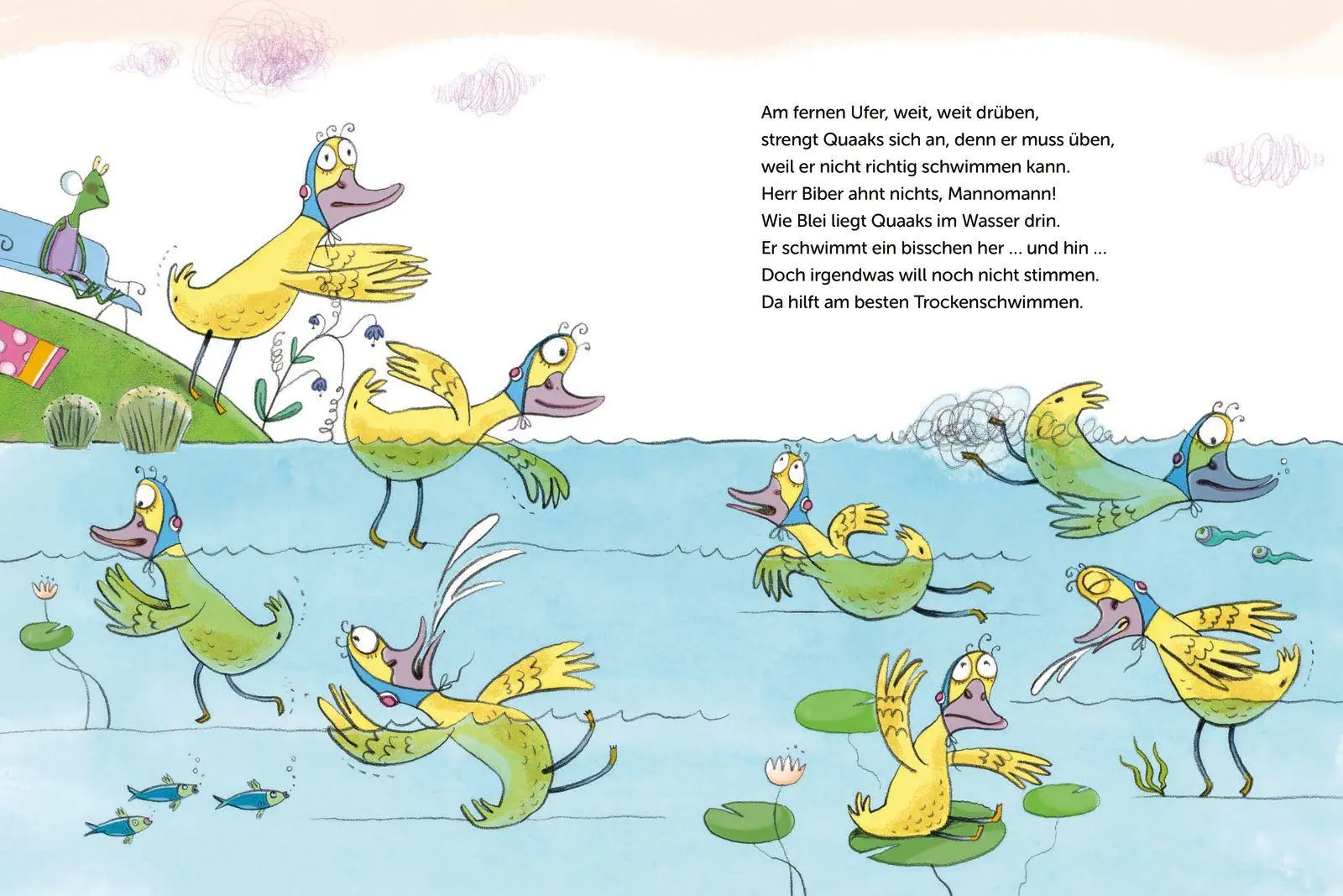 Bild: 9783757101602 | Biber &amp; Quaaks: Quaaks schwimmt los | Regina Schwarz | Buch | 32 S.