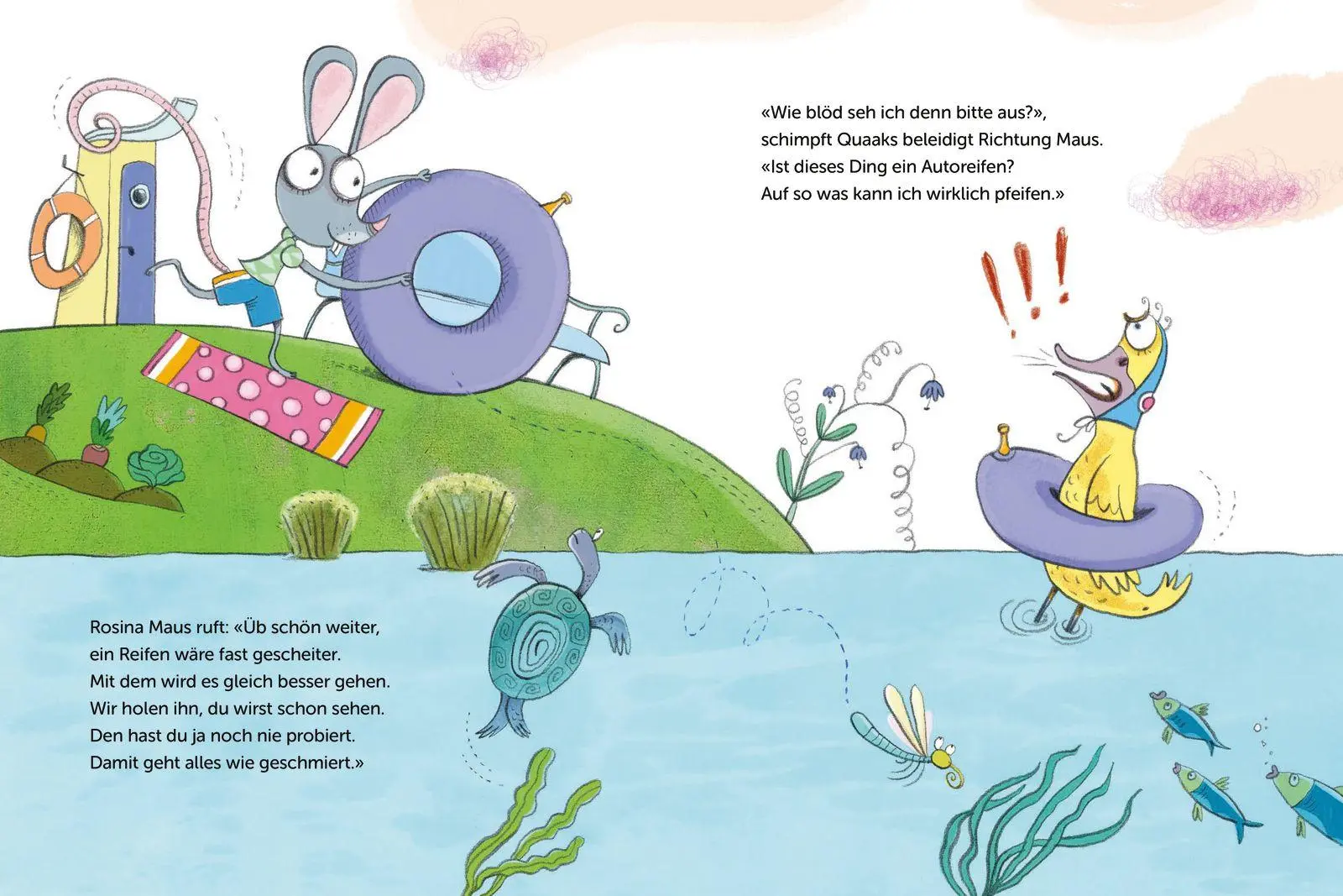 Bild: 9783757101602 | Biber &amp; Quaaks: Quaaks schwimmt los | Regina Schwarz | Buch | 32 S.