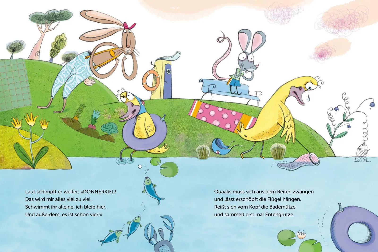 Bild: 9783757101602 | Biber &amp; Quaaks: Quaaks schwimmt los | Regina Schwarz | Buch | 32 S.