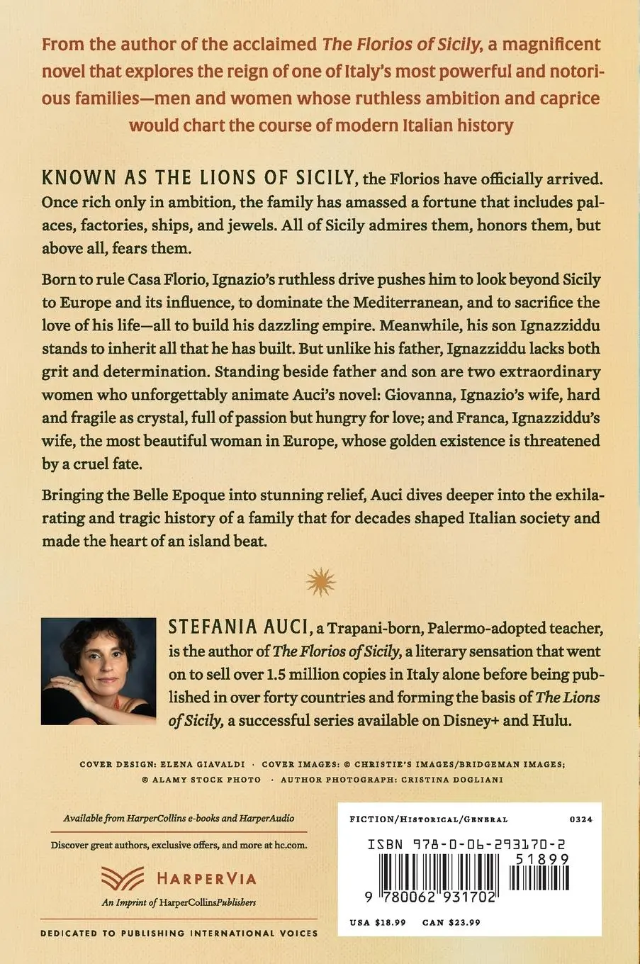 Rückseite: 9780062931702 | The Triumph of the Lions | Stefania Auci | Taschenbuch | Englisch
