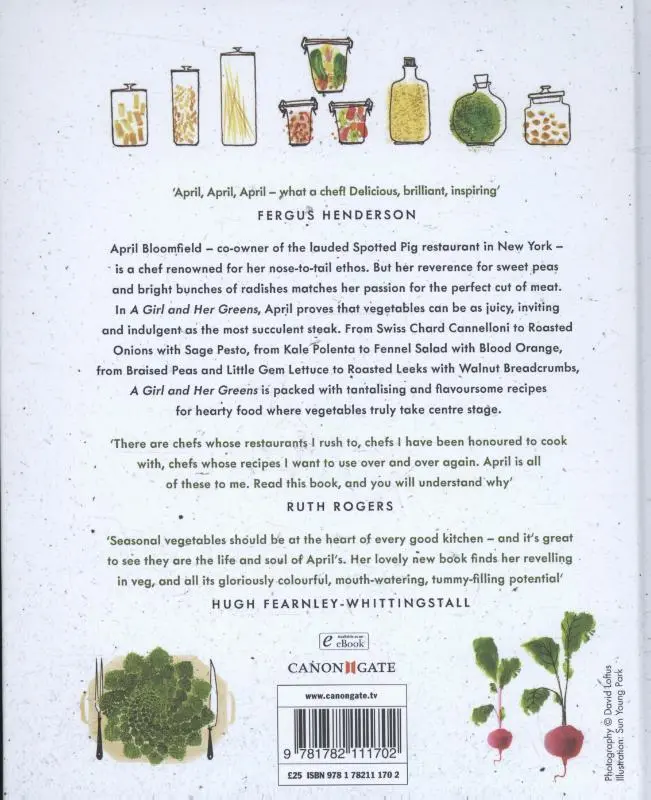 Rückseite: 9781782111702 | A Girl and Her Greens | Hearty Meals from the Garden | Bloomfield