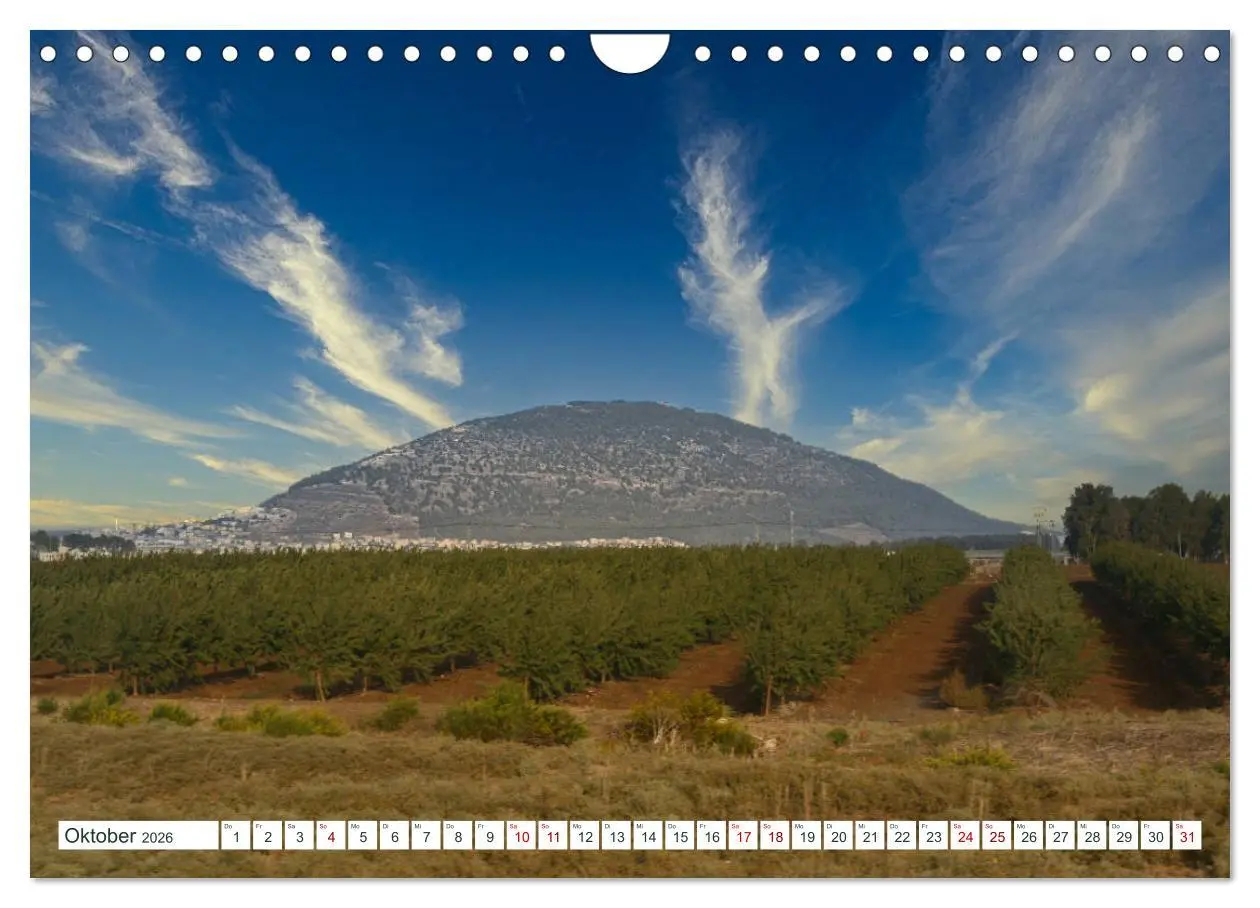 Bild: 9783457671702 | Biblische Orte in Israel mit Bibelstellen (Wandkalender 2026 DIN A4...