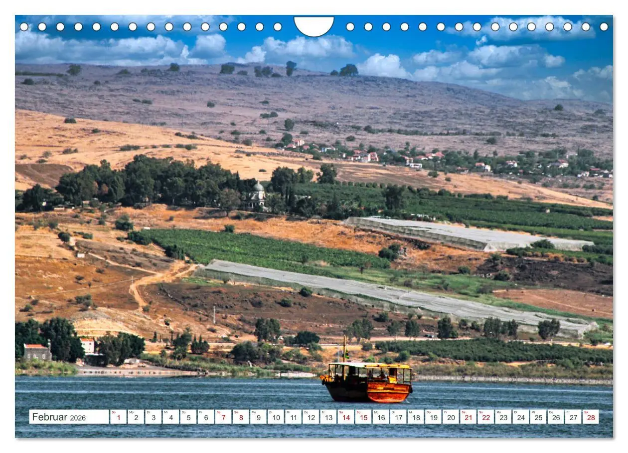 Bild: 9783457671702 | Biblische Orte in Israel mit Bibelstellen (Wandkalender 2026 DIN A4...