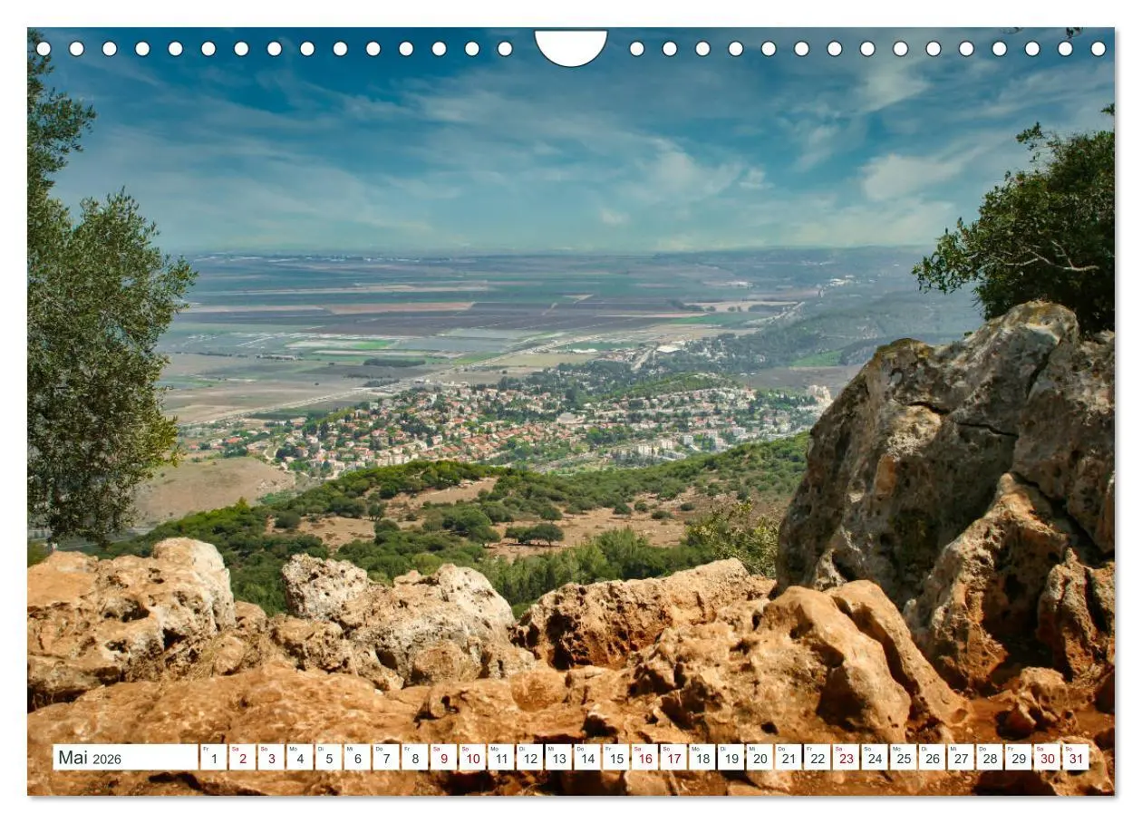 Bild: 9783457671702 | Biblische Orte in Israel mit Bibelstellen (Wandkalender 2026 DIN A4...