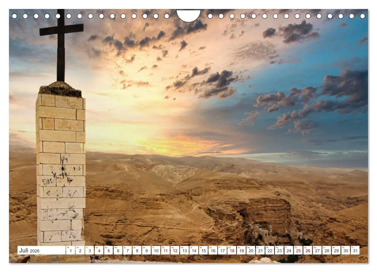 Bild: 9783457671702 | Biblische Orte in Israel mit Bibelstellen (Wandkalender 2026 DIN A4...