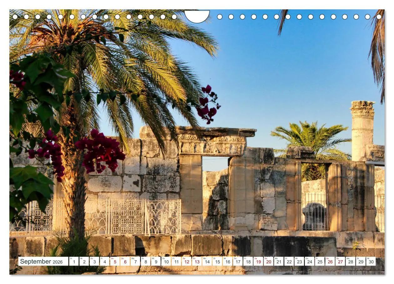 Bild: 9783457671702 | Biblische Orte in Israel mit Bibelstellen (Wandkalender 2026 DIN A4...