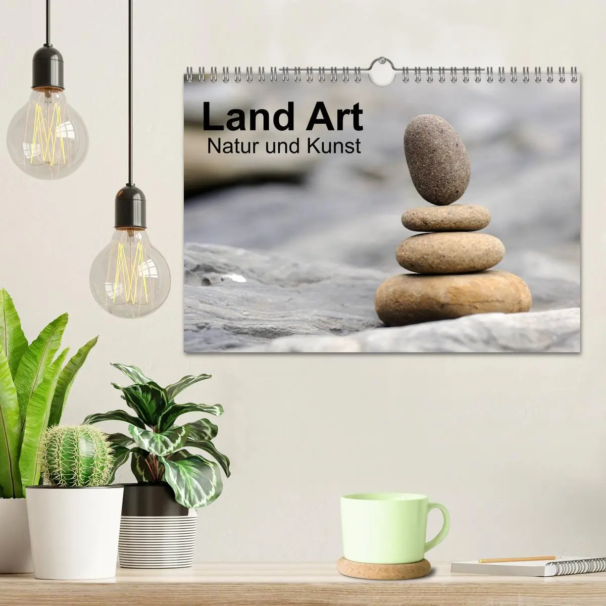 Bild: 9783516141702 | Land Art - Natur und Kunst (Wandkalender 2026 DIN A4 quer),...