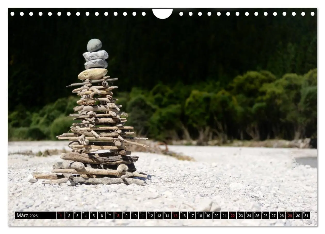 Bild: 9783516141702 | Land Art - Natur und Kunst (Wandkalender 2026 DIN A4 quer),...
