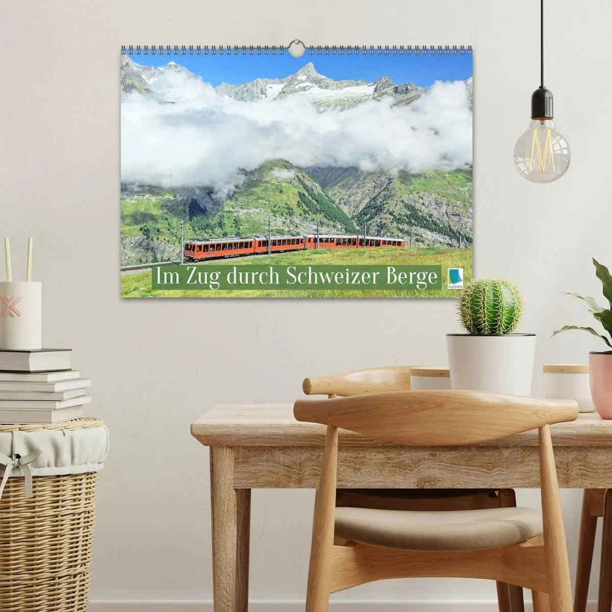 Bild: 9783516901702 | Im Zug durch Schweizer Berge (Wandkalender 2027 DIN A3 quer),...