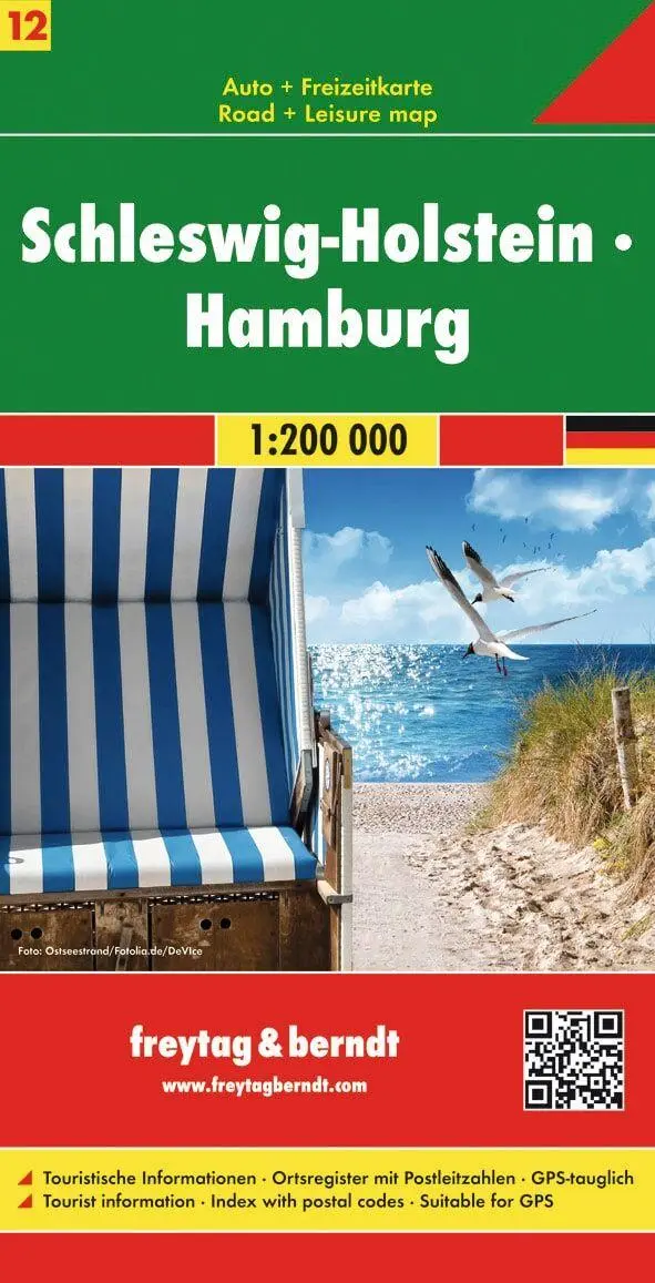 Cover: 9783707901702 | Deutschland 12 Schleswig-Holstein, Hamburg 1 : 200 000 | (Land-)Karte