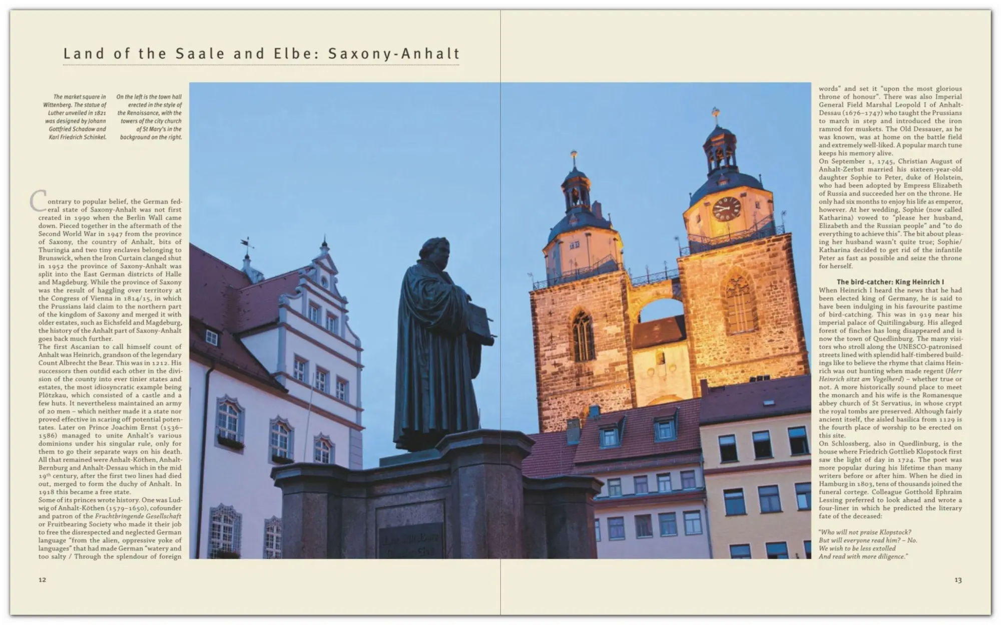 Bild: 9783800341702 | Journey through Saxony-Anhalt | Ernst-Otto Luthardt | Buch | Gebunden