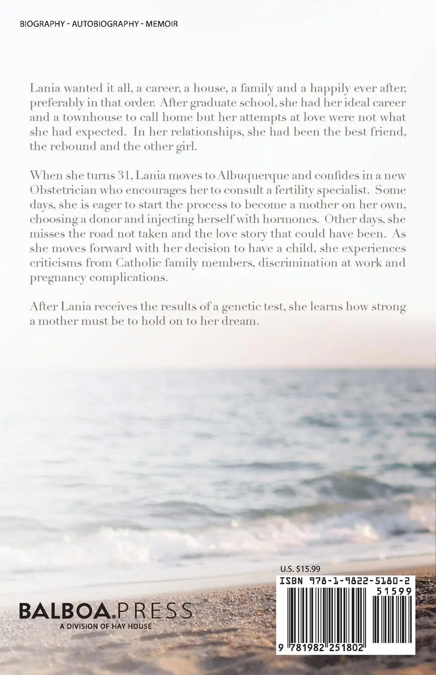 Rückseite: 9781982251802 | Born from Love | A Single Mother by Choice | Lania Salas | Taschenbuch