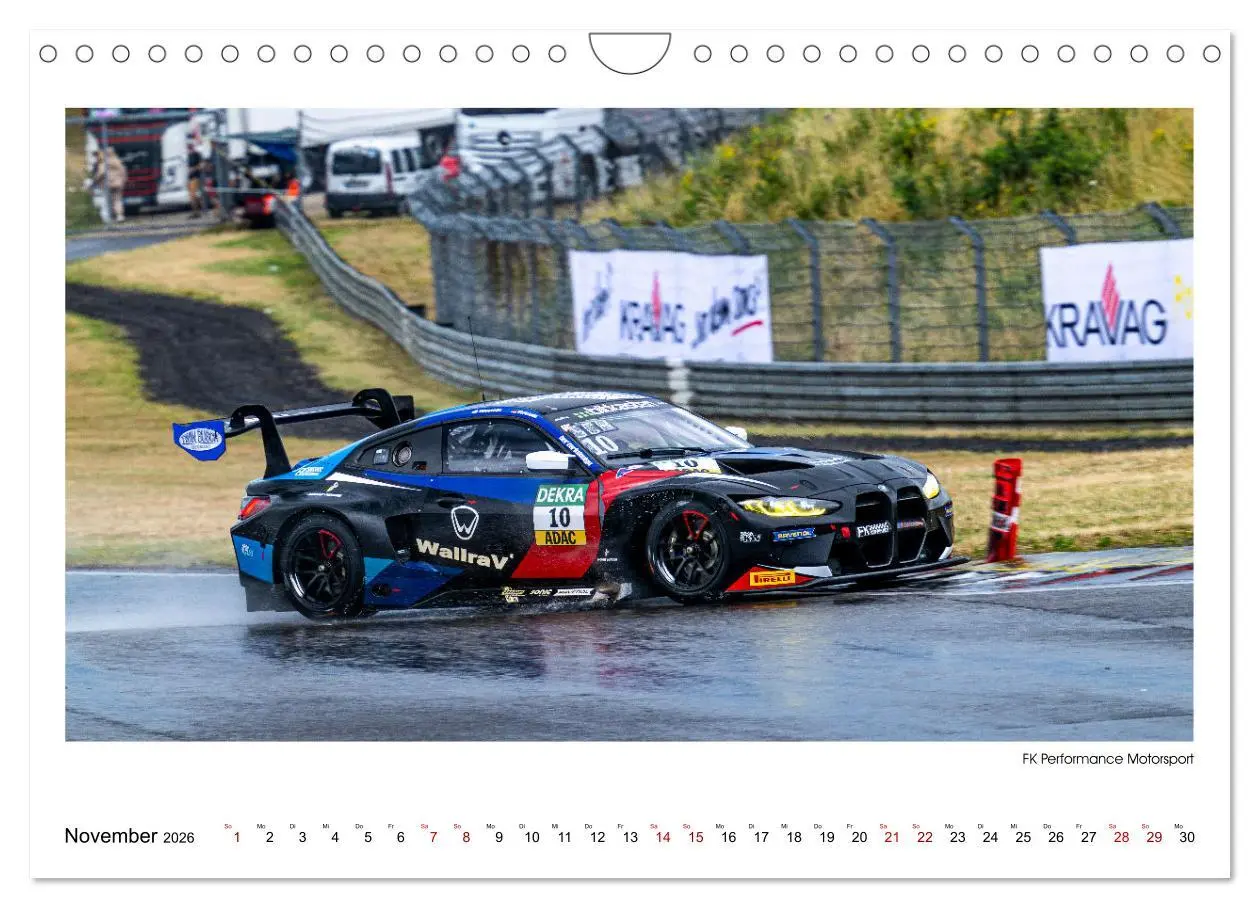 Bild: 9783457351802 | Bayern Power beim GT Masters (Wandkalender 2026 DIN A4 quer),...