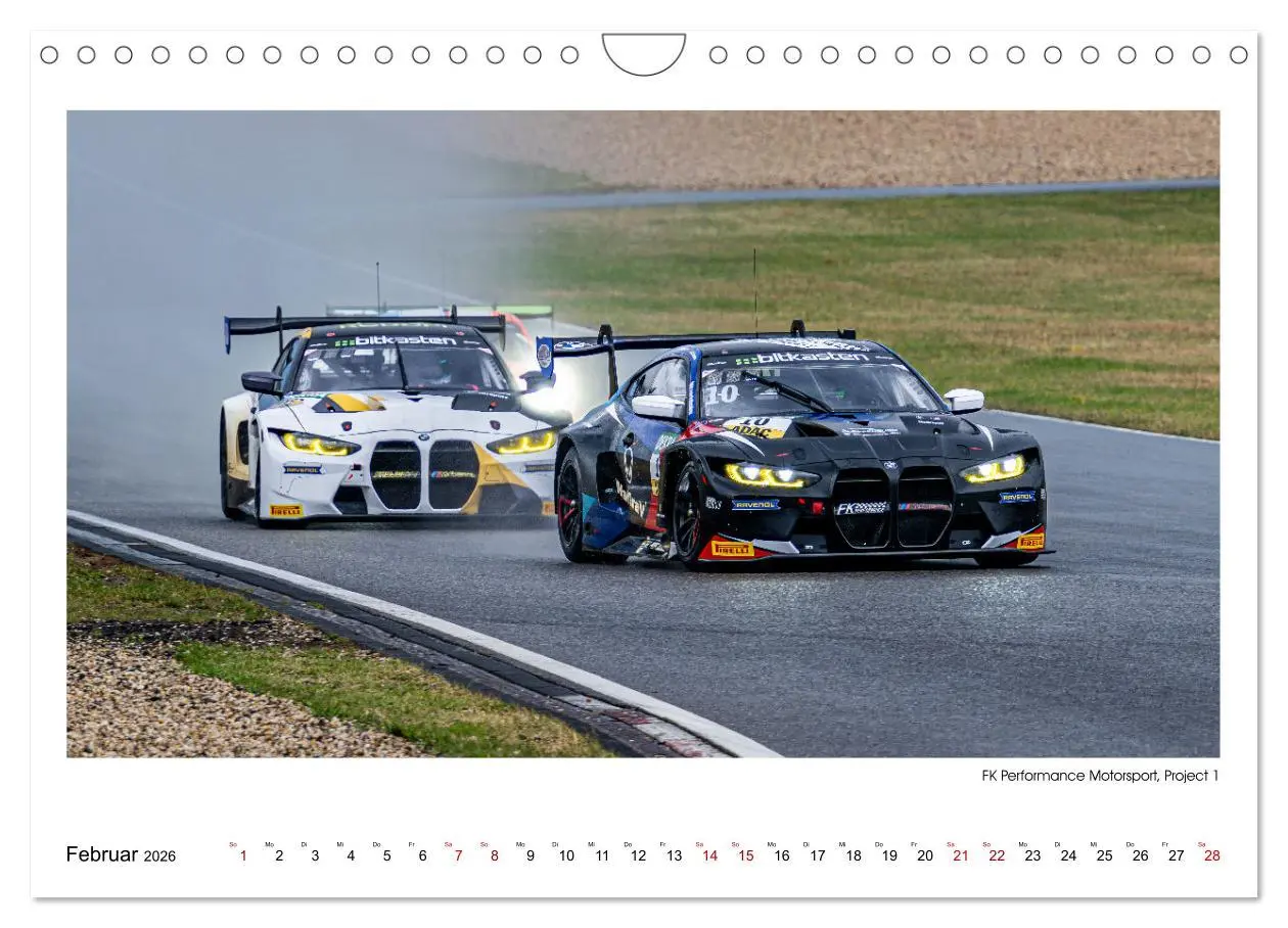 Bild: 9783457351802 | Bayern Power beim GT Masters (Wandkalender 2026 DIN A4 quer),...