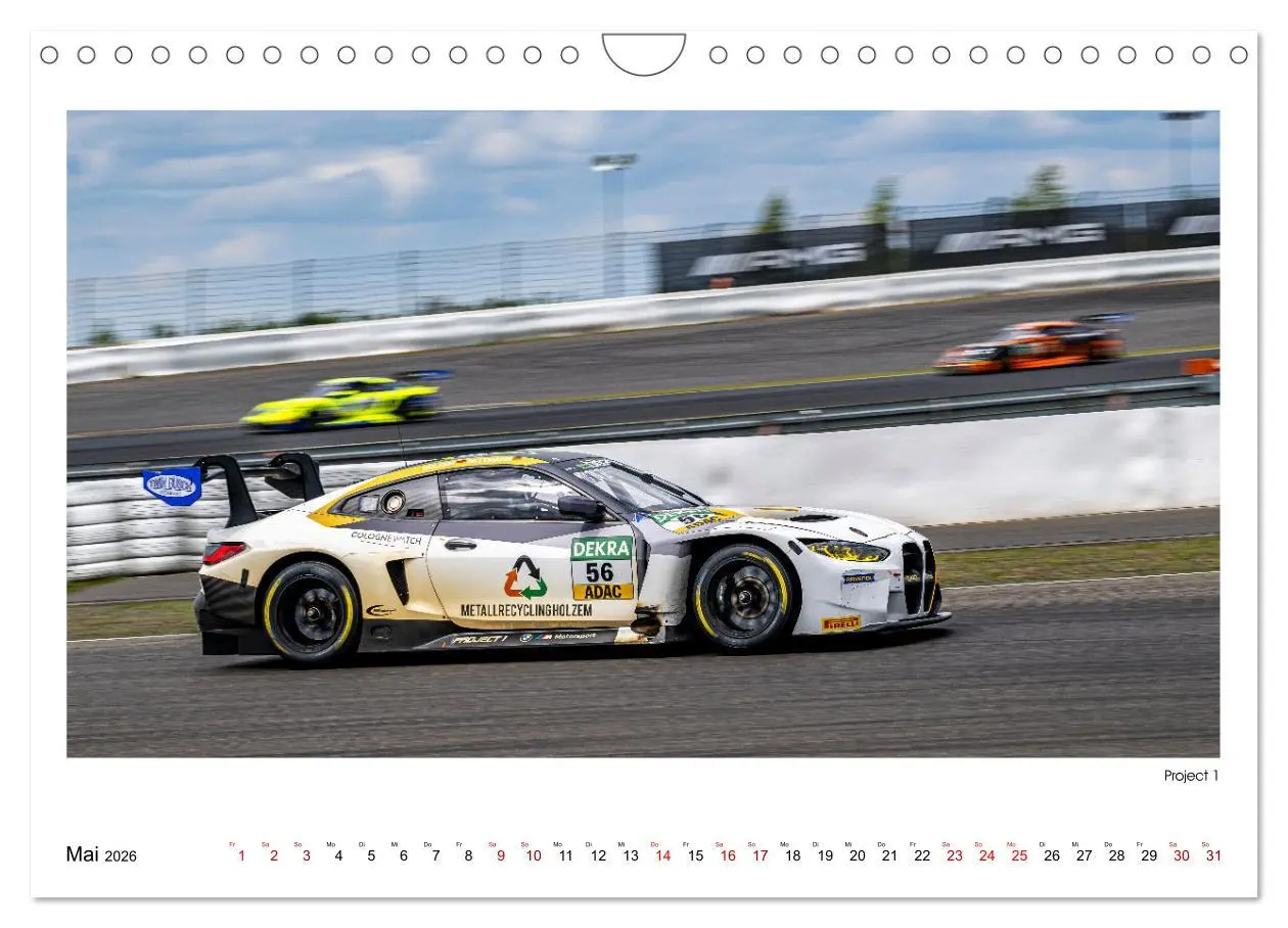 Bild: 9783457351802 | Bayern Power beim GT Masters (Wandkalender 2026 DIN A4 quer),...