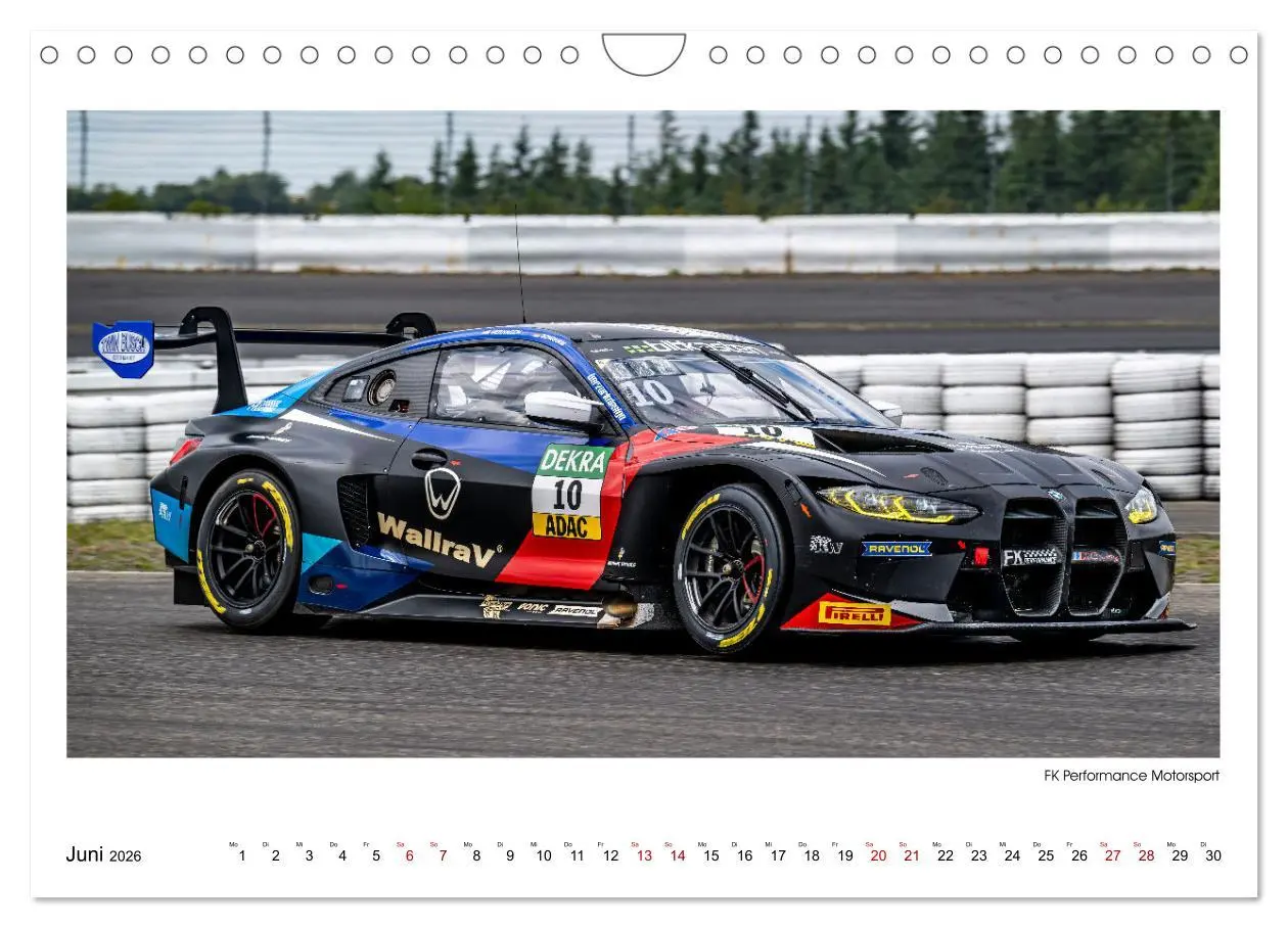 Bild: 9783457351802 | Bayern Power beim GT Masters (Wandkalender 2026 DIN A4 quer),...