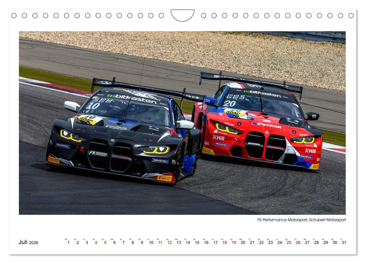 Bild: 9783457351802 | Bayern Power beim GT Masters (Wandkalender 2026 DIN A4 quer),...