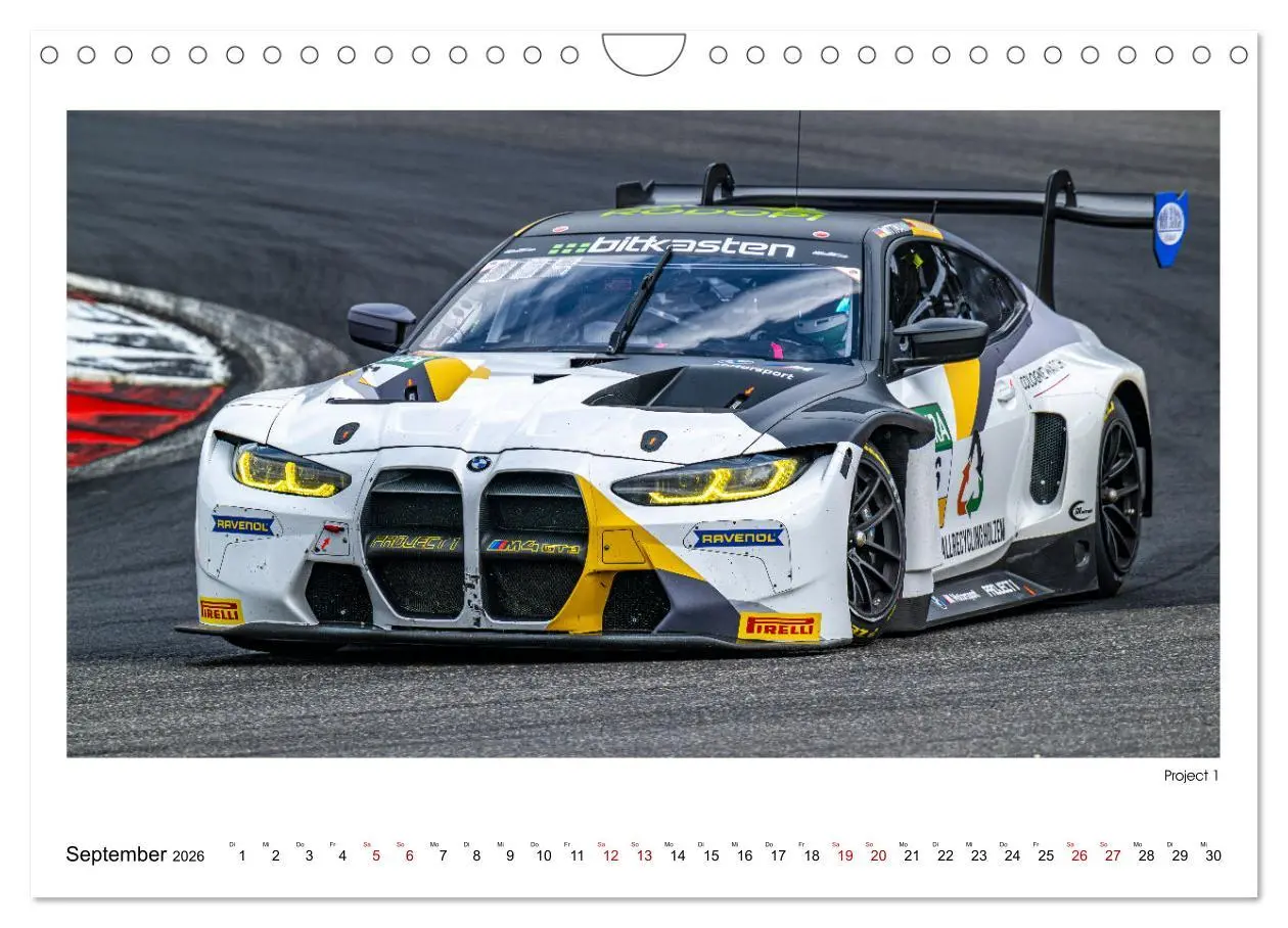 Bild: 9783457351802 | Bayern Power beim GT Masters (Wandkalender 2026 DIN A4 quer),...
