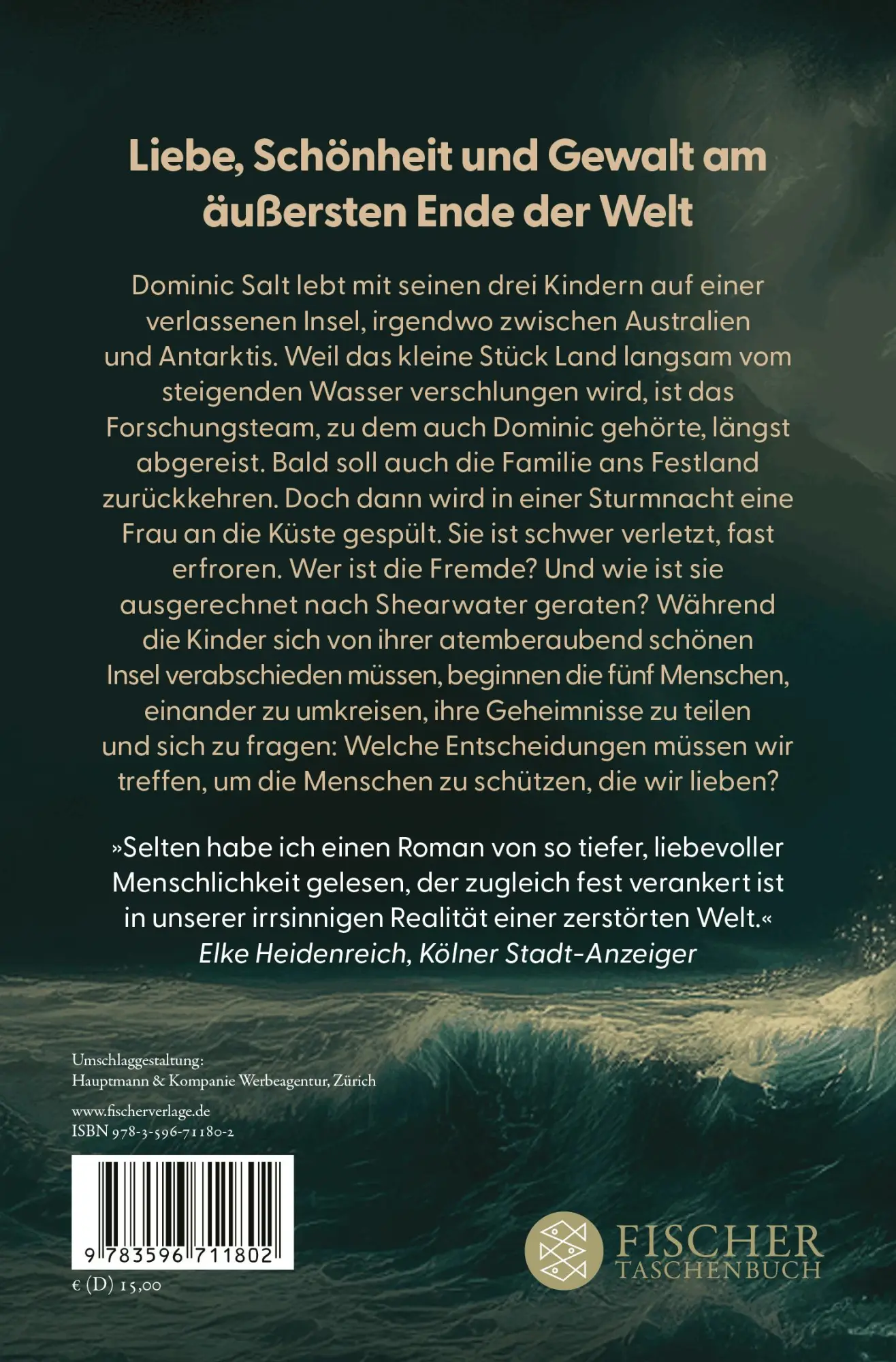 Rückseite: 9783596711802 | Die Rettung | Charlotte McConaghy | Taschenbuch | 368 S. | Deutsch