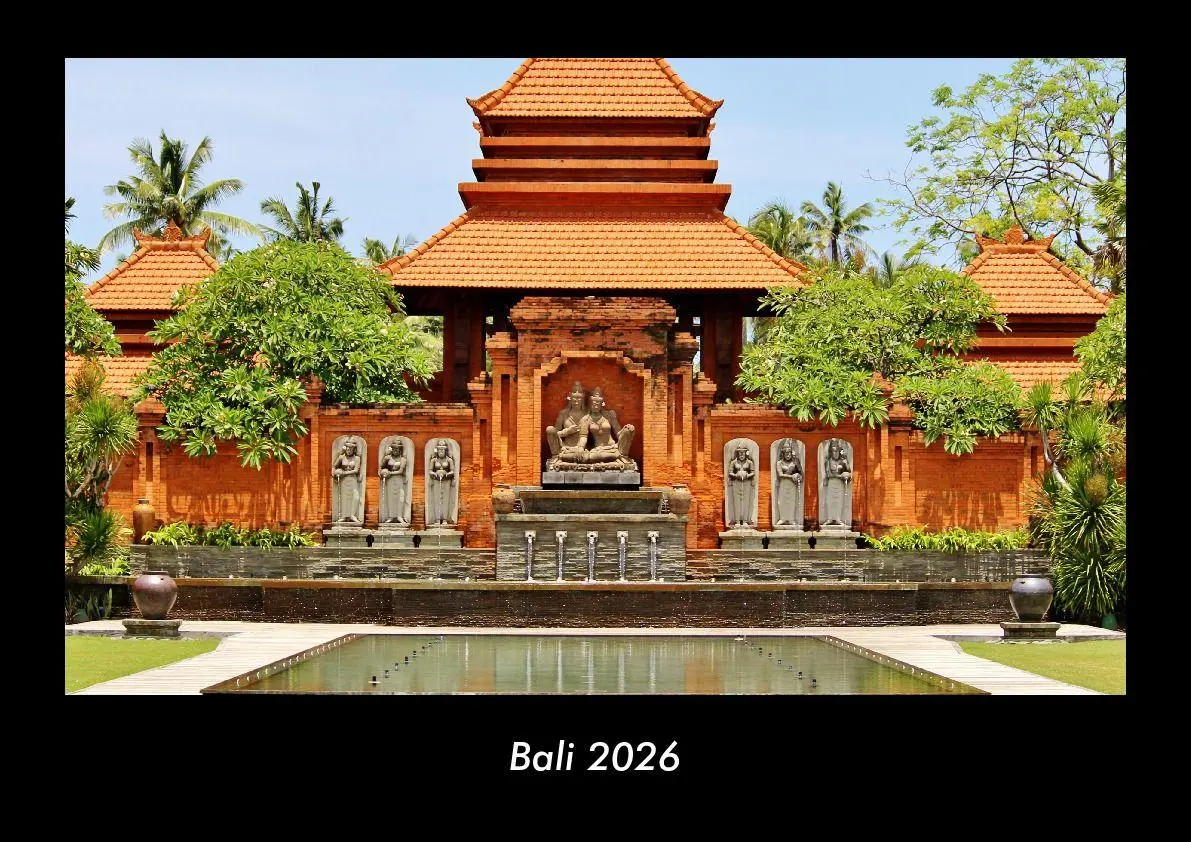 Cover: 9783695401802 | Bali 2026 Fotokalender DIN A3 | Tobias Becker | Kalender | Deutsch