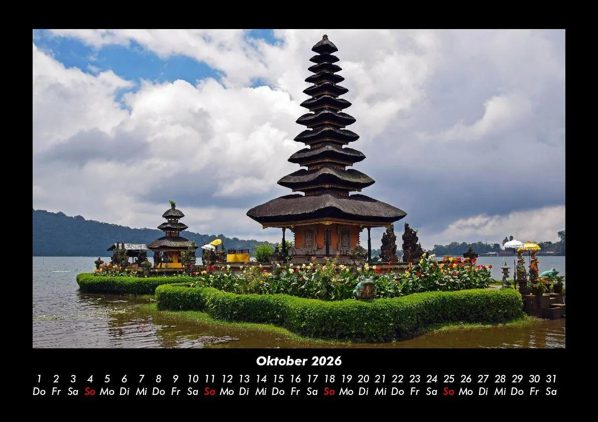 Bild: 9783695401802 | Bali 2026 Fotokalender DIN A3 | Tobias Becker | Kalender | Deutsch