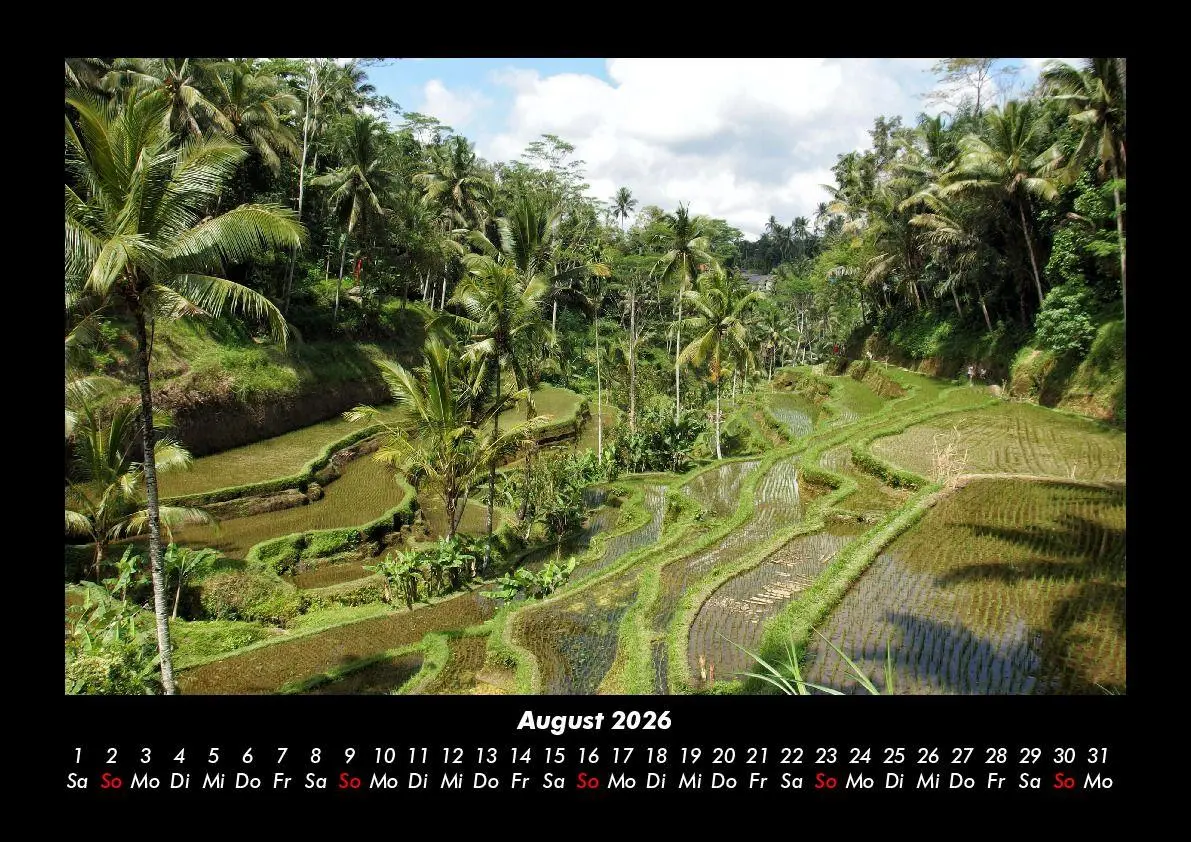 Bild: 9783695401802 | Bali 2026 Fotokalender DIN A3 | Tobias Becker | Kalender | Deutsch