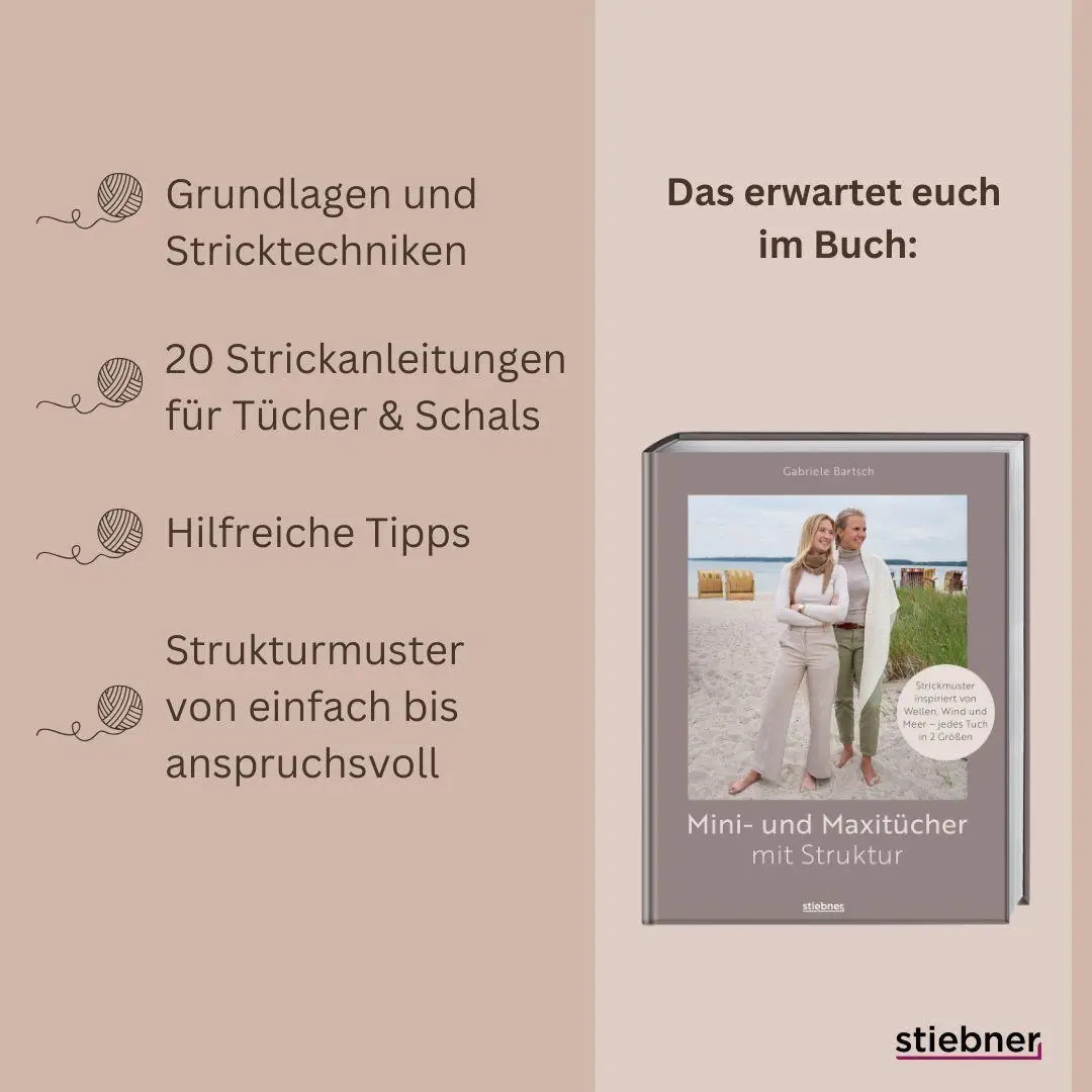 Bild: 9783830721802 | Mini- und Maxitücher mit Struktur | Gabriele Bartsch | Taschenbuch