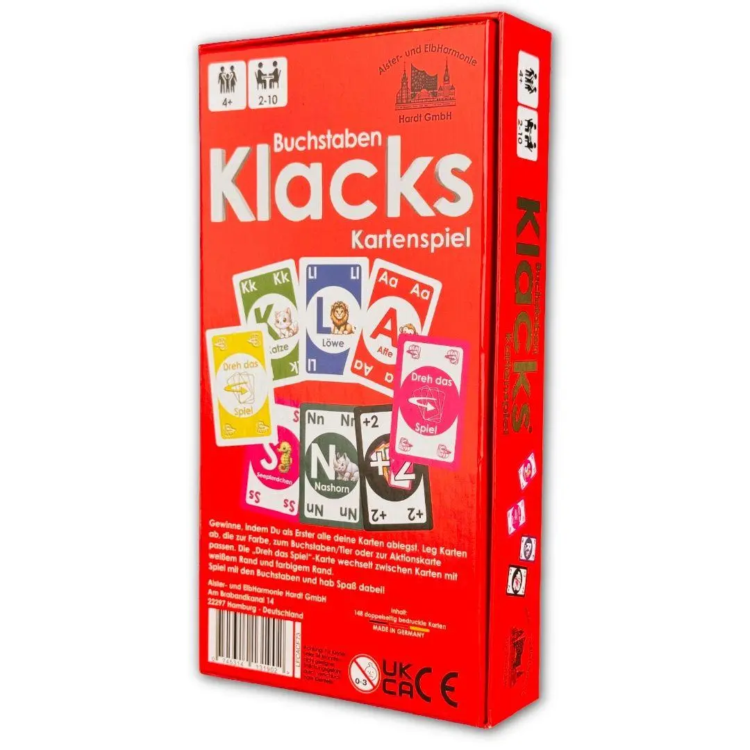 Bild: 745314131902 | Buchstaben Klacks | Arne Hardt (u. a.) | Spiel | Deutsch | 2025