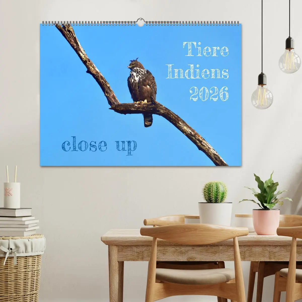 Bild: 9783457411902 | Tiere Indiens close up (Wandkalender 2026 DIN A2 quer), CALVENDO...