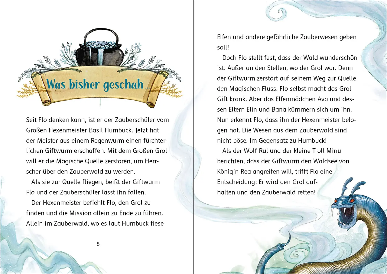 Rückseite: 9783743211902 | Der Zauberschüler (Band 2) - Im Bann des Seeungeheuers | Anna Taube