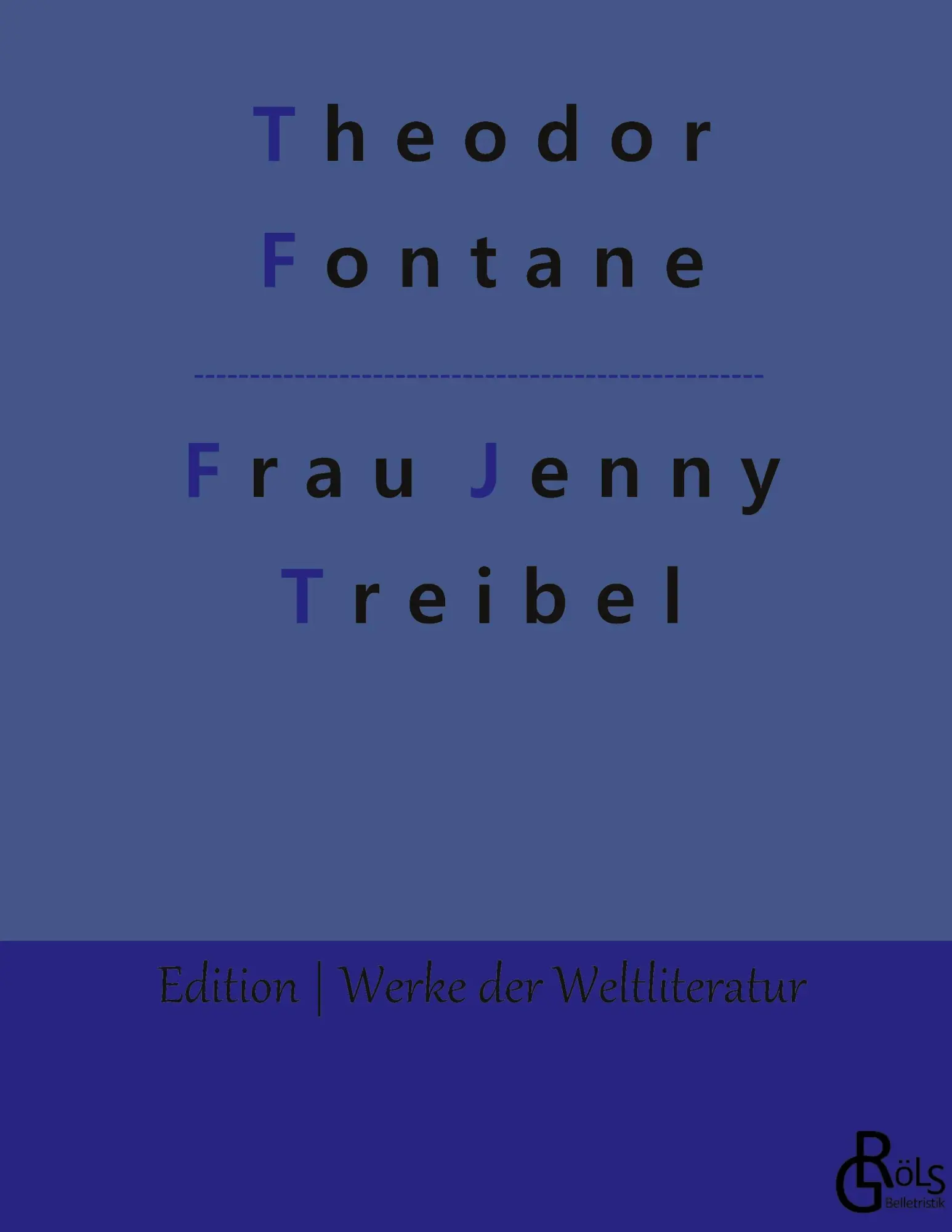 Cover: 9783966371902 | Frau Jenny Treibel | Gebundene Ausgabe | Theodor Fontane | Buch | 2019