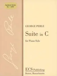 Cover: 9790600011902 | Suite in C | for solo piano | George Perle | Buch | 2014