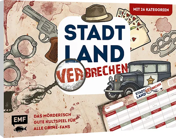 Cover: 4260478342002 | Stadt, Land, Verbrechen - Das mörderisch gute Kultspiel für alle...