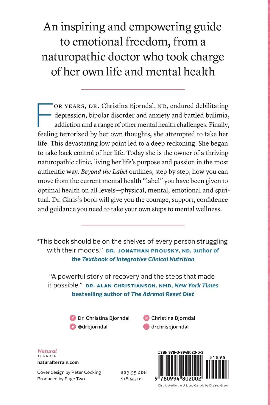Rückseite: 9780994802002 | Beyond the Label | Christina Bjorndal | Taschenbuch | Englisch | 2017