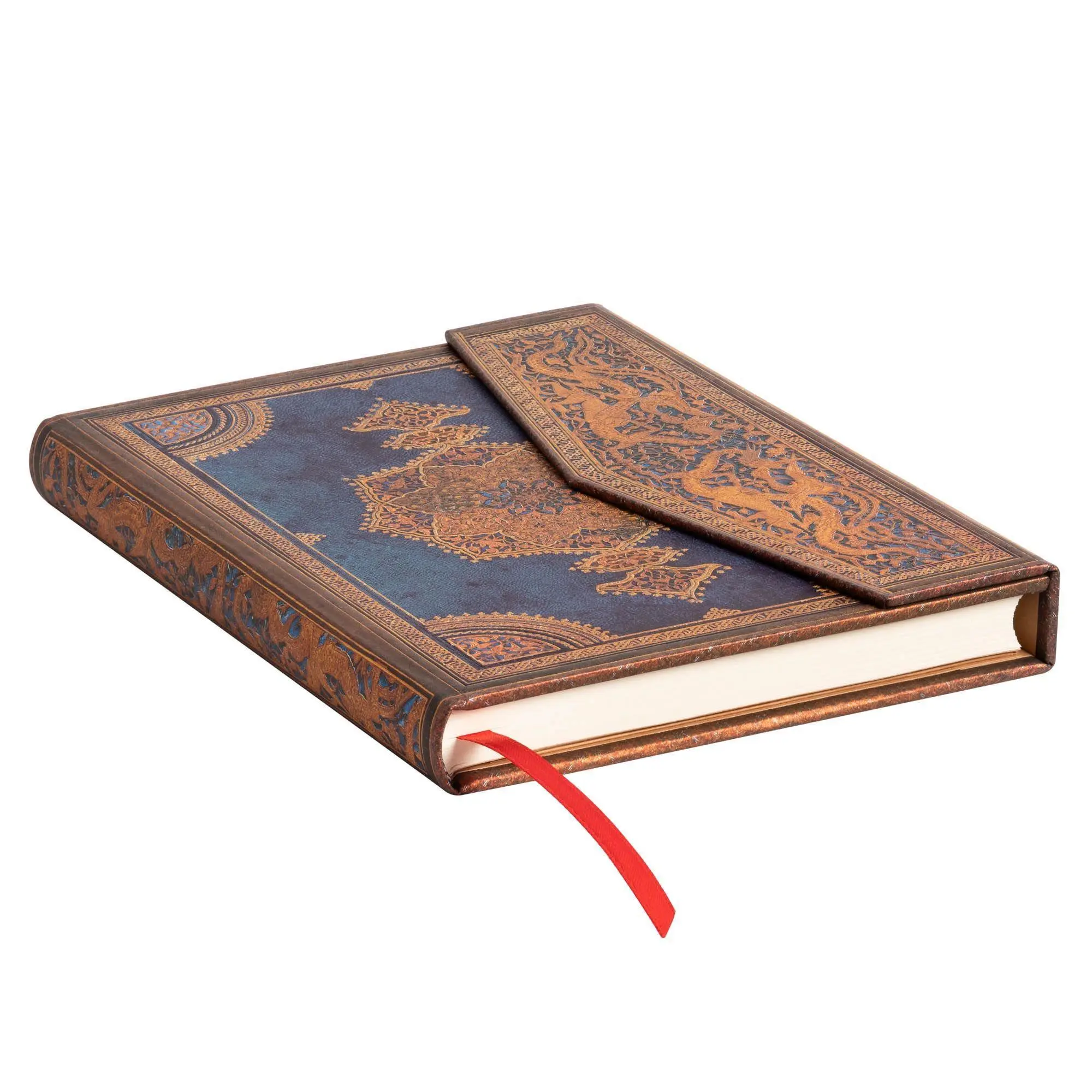 Bild: 9781439782002 | Safavid Indigo (Safavid Binding Art) Midi Unlined Hardcover Journal
