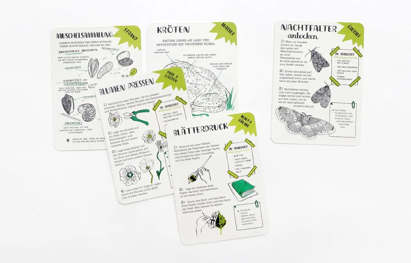 Bild: 9783962442002 | Hallo Natur Activity-Karten | Anna Claybourne | 30 S. | Deutsch | 2021