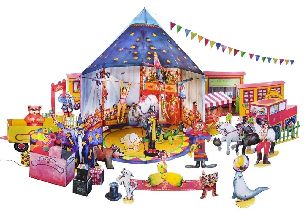 Bild: 4280000272102 | Zirkus Bastelbogen | ATELIER COLOR | Deutsch | 2018 | Atelier Color