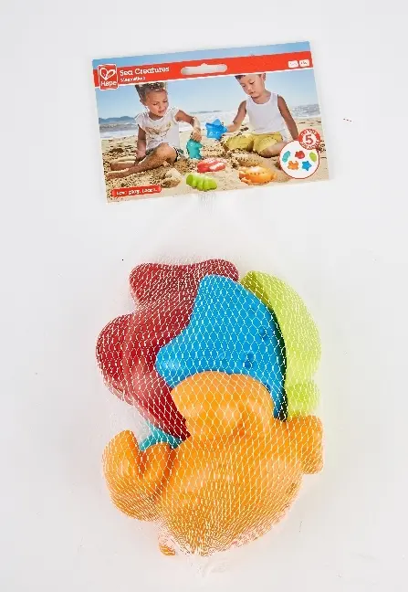 Cover: 6943478022102 | Hape Meerestiere-Förmchen | In Kartonage mit Plastiksichtfenster