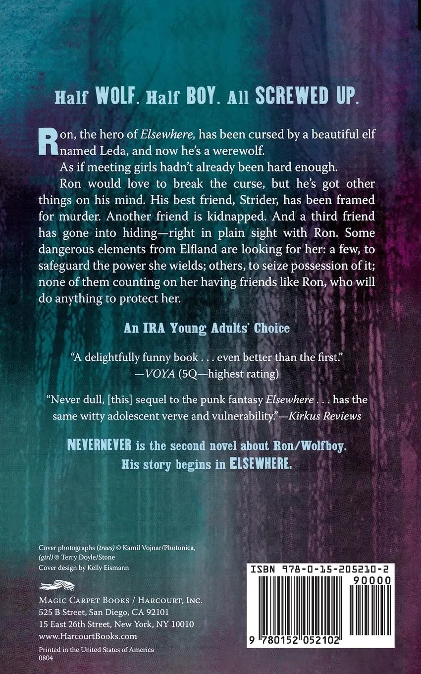 Rückseite: 9780152052102 | Nevernever | Will Shetterly | Taschenbuch | Kartoniert / Broschiert