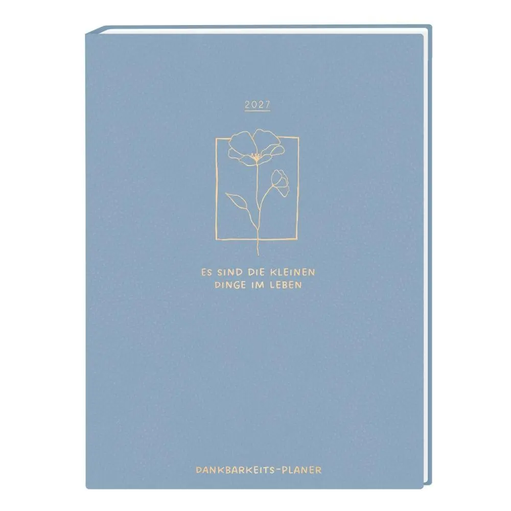 Cover: 9783986362102 | Terminplaner Lady Softcover 2027 Dankbarkeits-Planer | Original | Buch