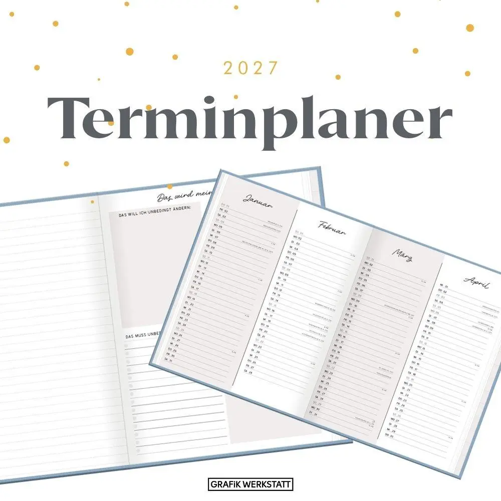Bild: 9783986362102 | Terminplaner Lady Softcover 2027 Dankbarkeits-Planer | Original | Buch
