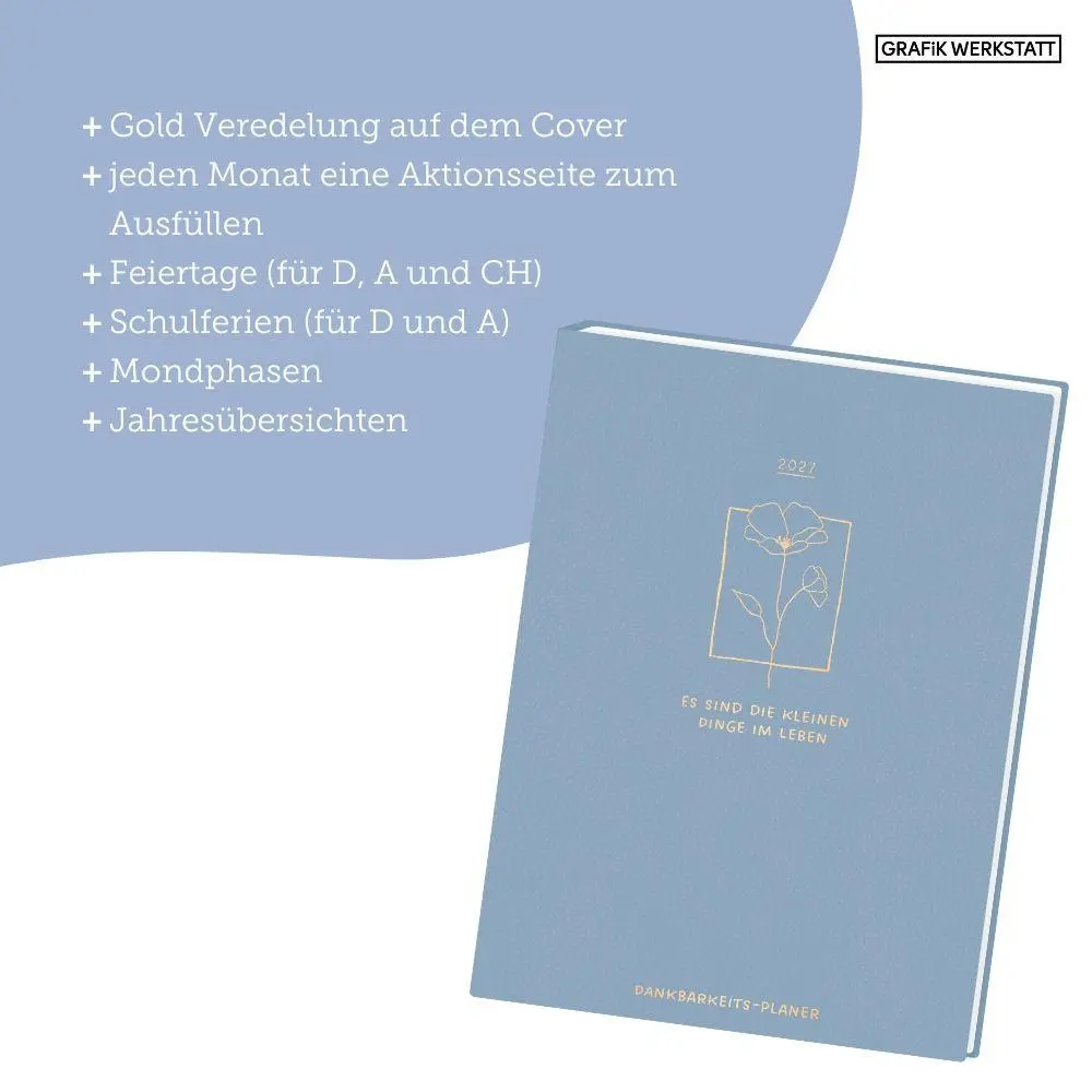 Bild: 9783986362102 | Terminplaner Lady Softcover 2027 Dankbarkeits-Planer | Original | Buch